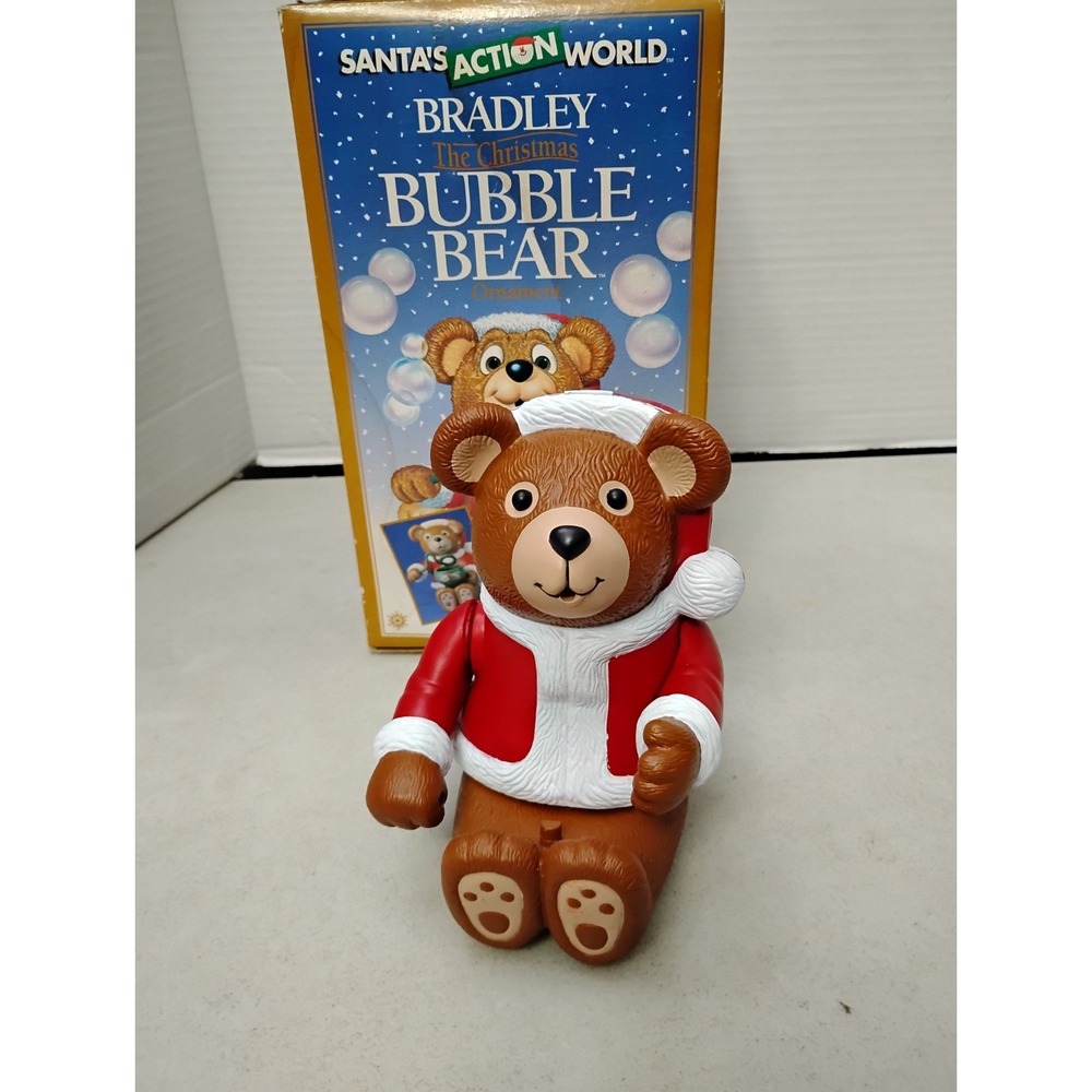 Vintage Christmas Santa's Kurt Adler Bradley Bubble BEAR ONLY Replacement